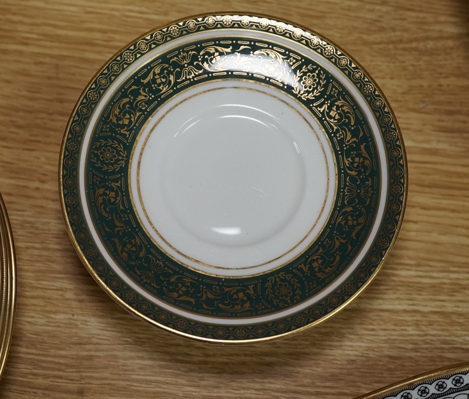 A Wedgwood Colonnade part dinner service to include tureens and oval platters, largest 40cm wide. Condition - good